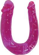 Me You Us Mini Double Dong Double Ended Dildo - Purple