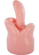 Wand Essentials Tantric Tongue Wand Attachment - Pink